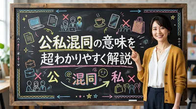 公私混同の意味を超わかりやすく解説【事例付】