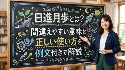 日進月歩とは？間違えやすい意味と正しい使い方を例文付きで解説