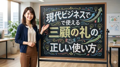 現代ビジネスで使える三顧の礼の正しい使い方