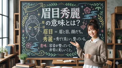 眉目秀麗の意味とは？読み方と使い方を解説【完全ガイド】