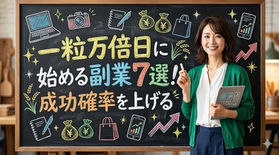 一粒万倍日に始める副業7選！成功確率を上げる