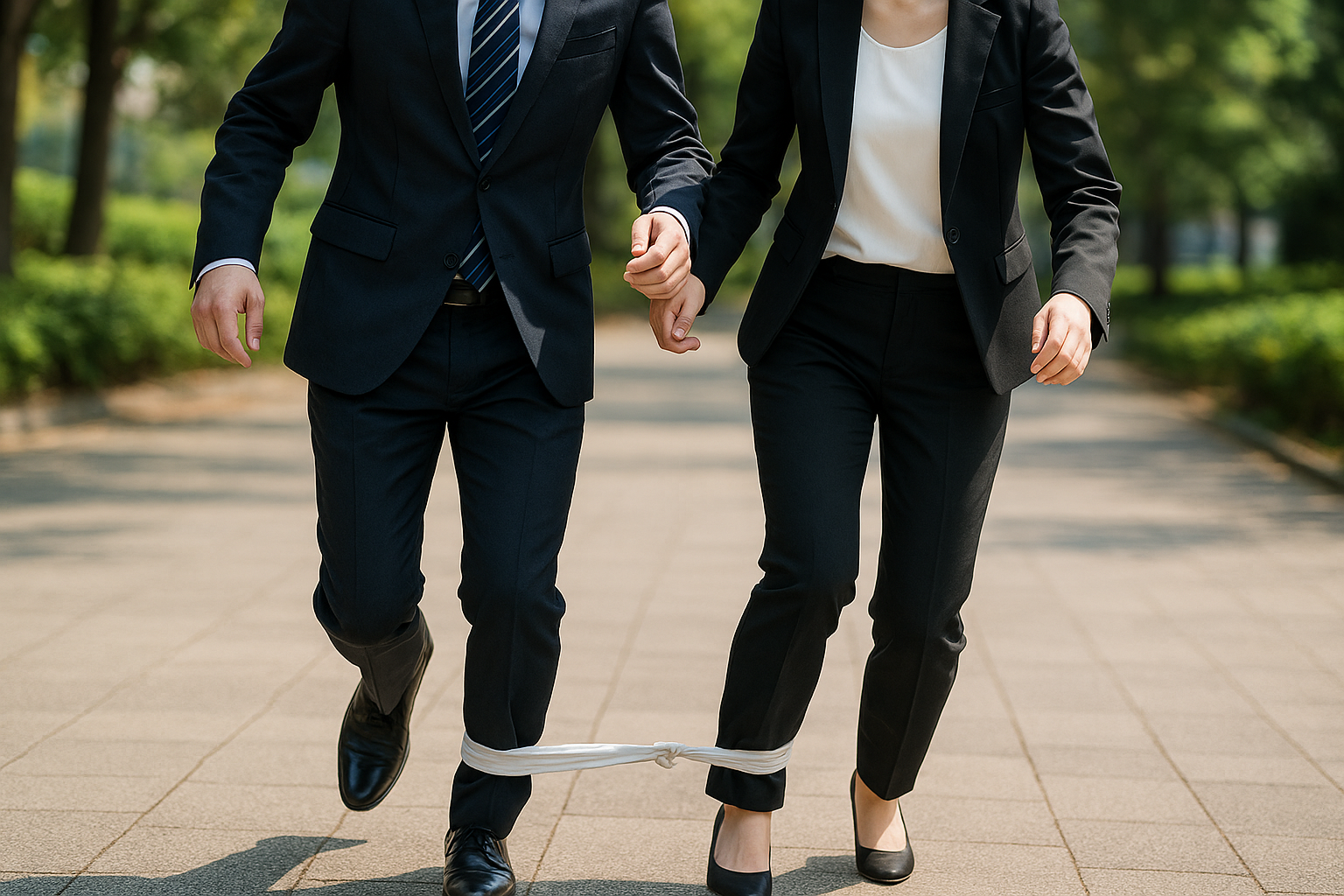 二人三脚の言い換え一覧｜類語とニュアンス解説