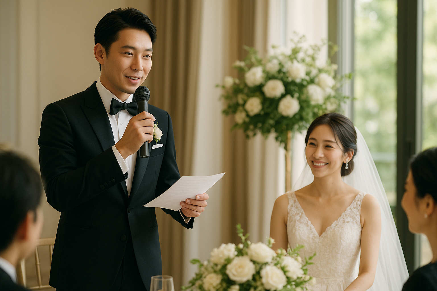結婚式で使える一期一会のスピーチ例文10選